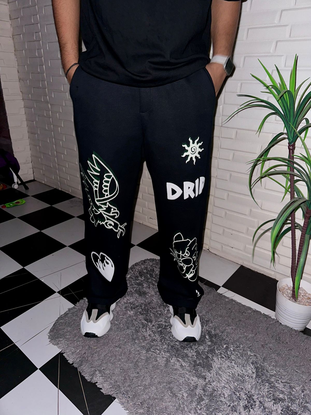 Wild Baggy Straight Pant