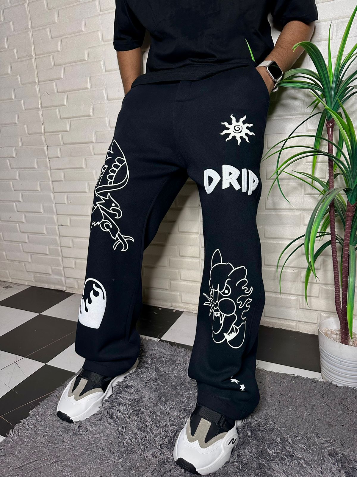 Wild Baggy Straight Pant