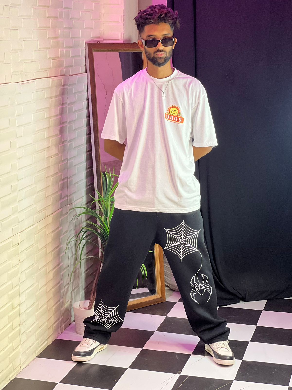 Spider Baggy Cotton Pant