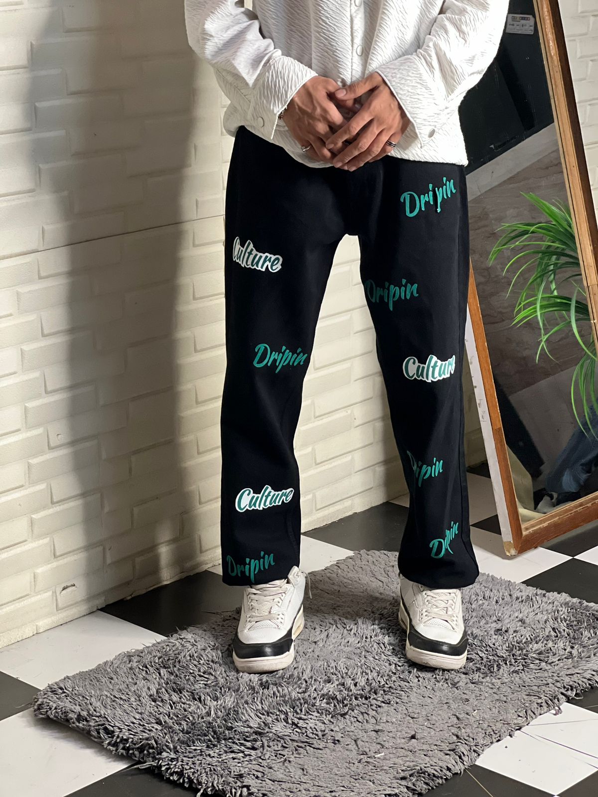 Dripin Culture Straight Fit Jeans
