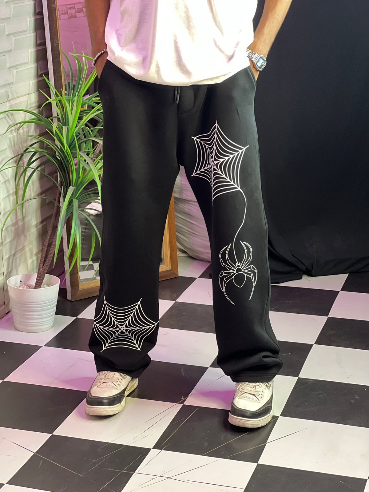 Spider Baggy Cotton Pant