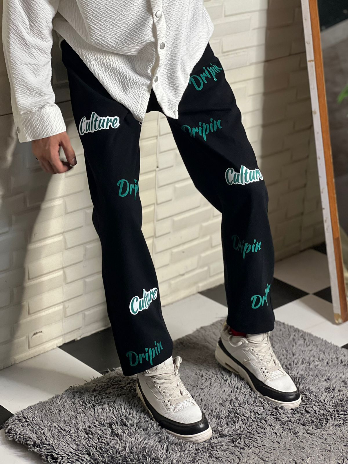 Dripin Culture Straight Fit Jeans