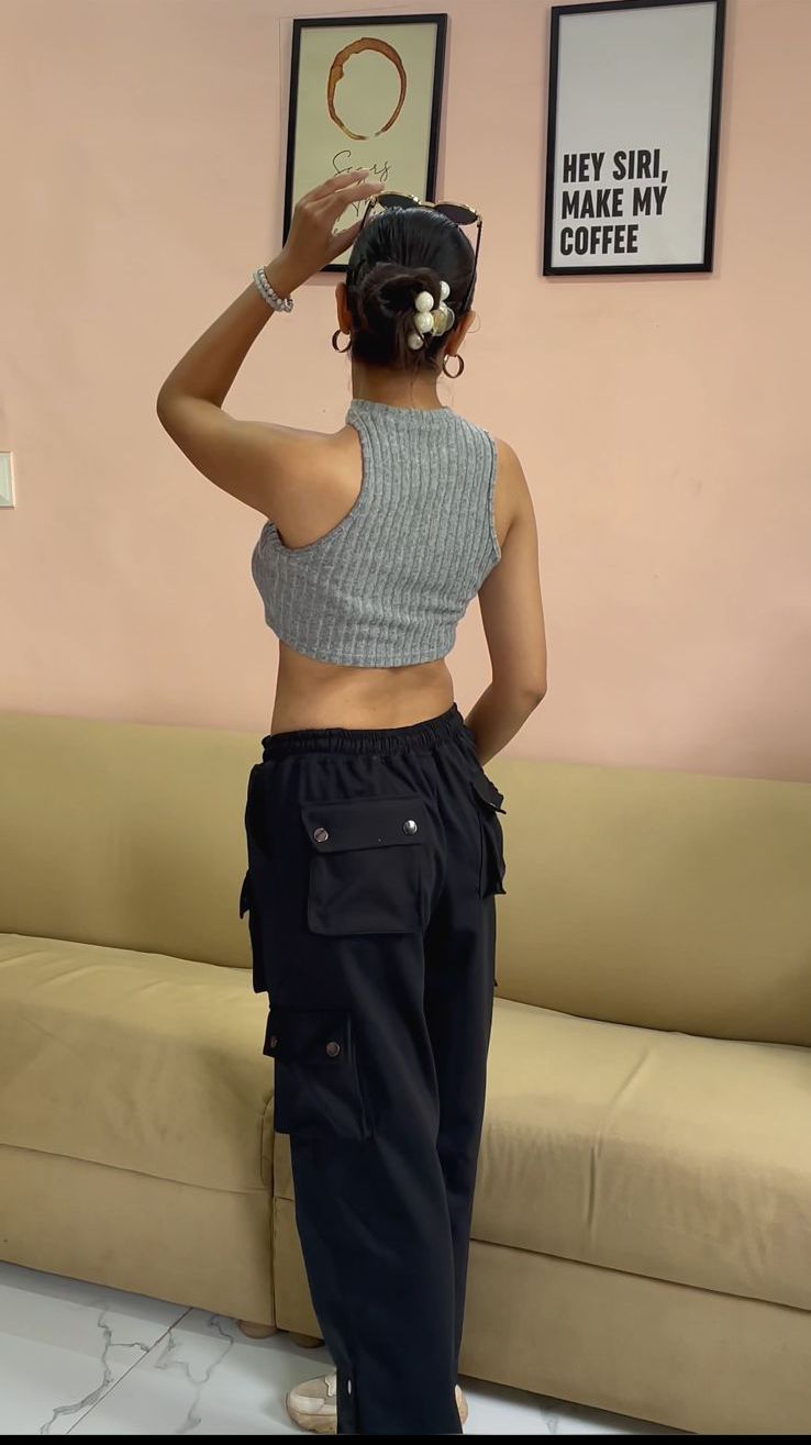 Straight Fit Snapbutton Pant