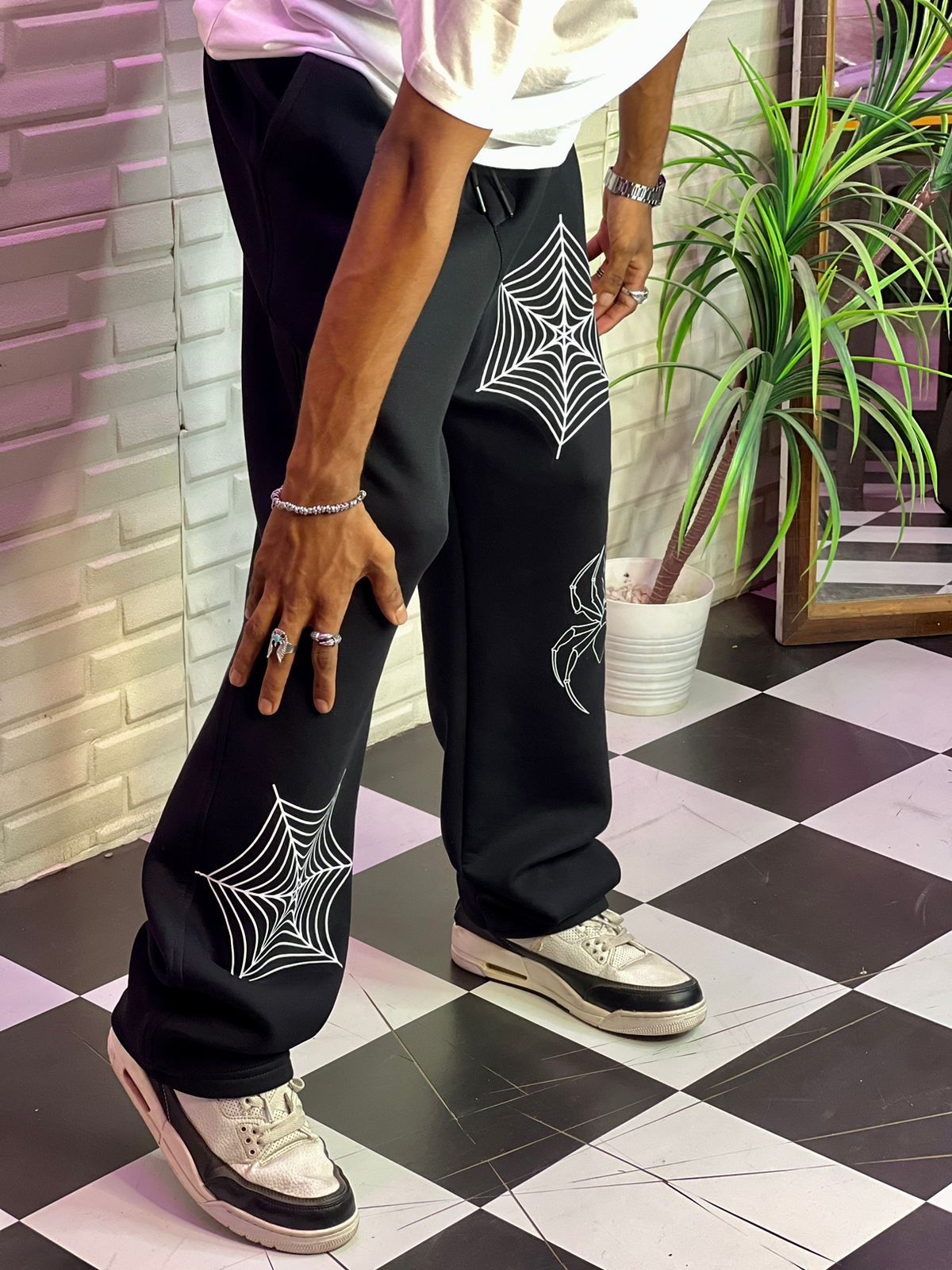 Spider Baggy Cotton Pant