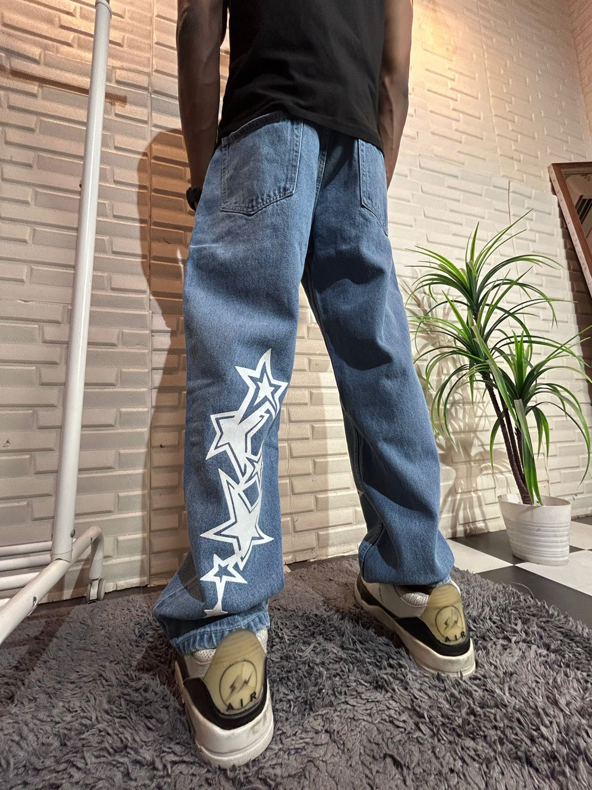 Starly Straight Fit Baggy Jeans