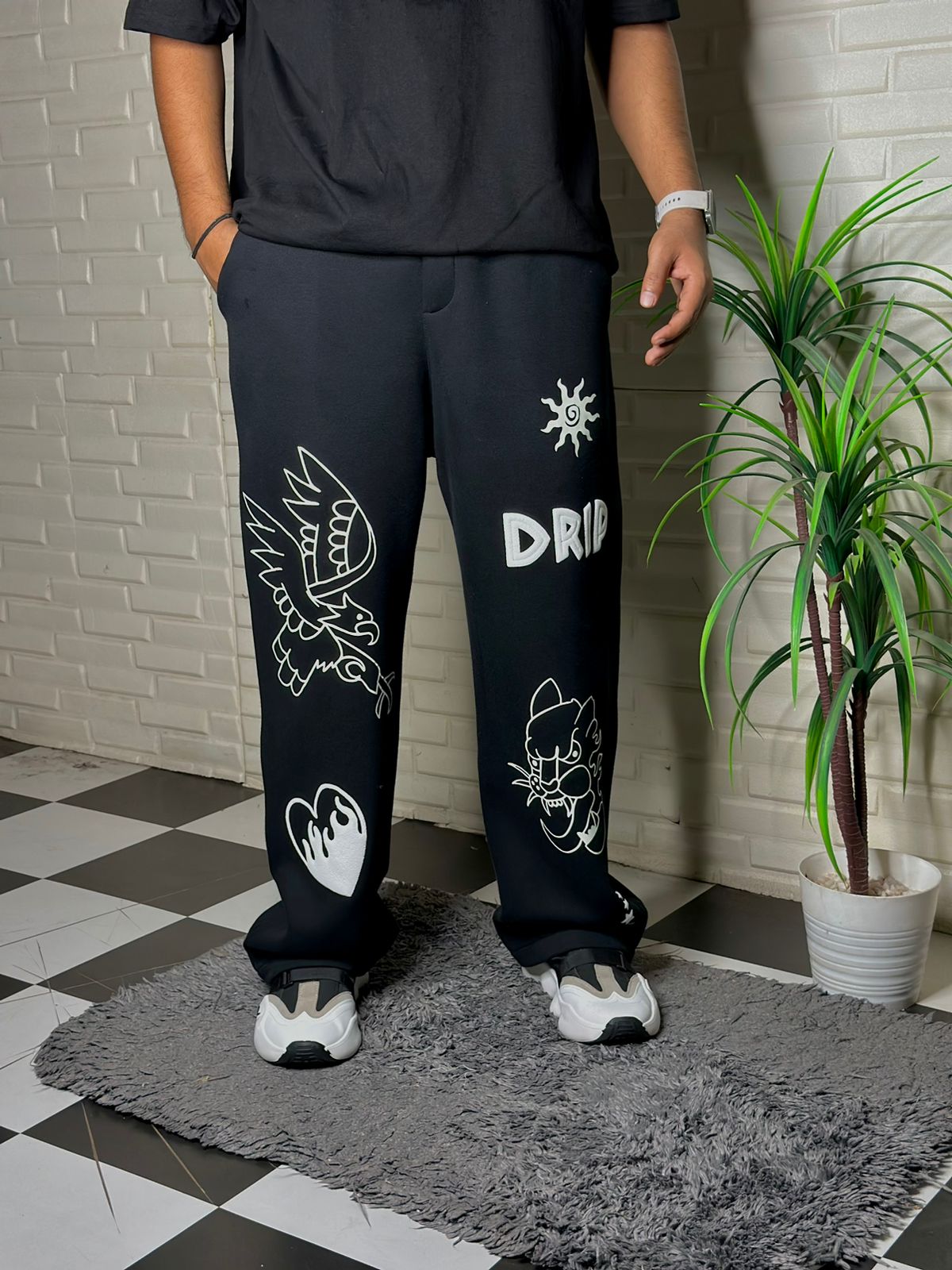 Wild Baggy Straight Pant
