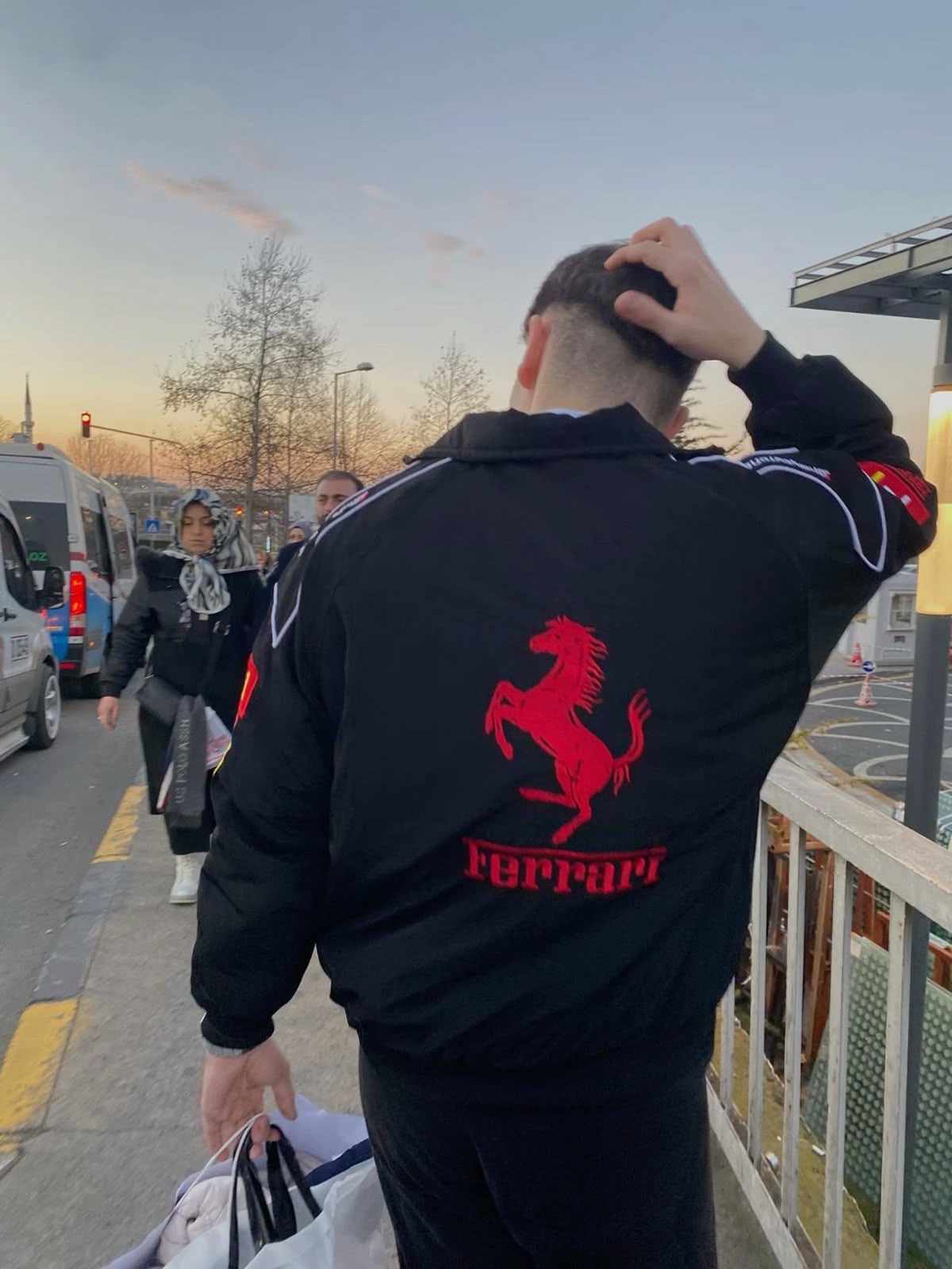 F1 ferrari racing jacket