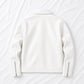Premium Leather Jacket Collection – Boxy Fit White & Black