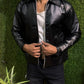 Premium Leather Jacket Collection – Boxy Fit White & Black