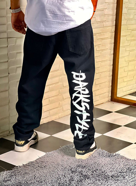 Darkstkyle Z BLack Baggy Jeans For Men