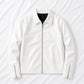 Premium Leather Jacket Collection – Boxy Fit White & Brown