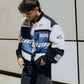 Black Air Cotton Racing Jacket
