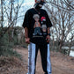 Stylish Black Button Joggers for Mens