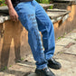 Weekdays Blue Straight Fit Denim Jeans