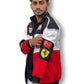 Unisex cotton Ferrari racing jacket styled for men – casual streetwear look