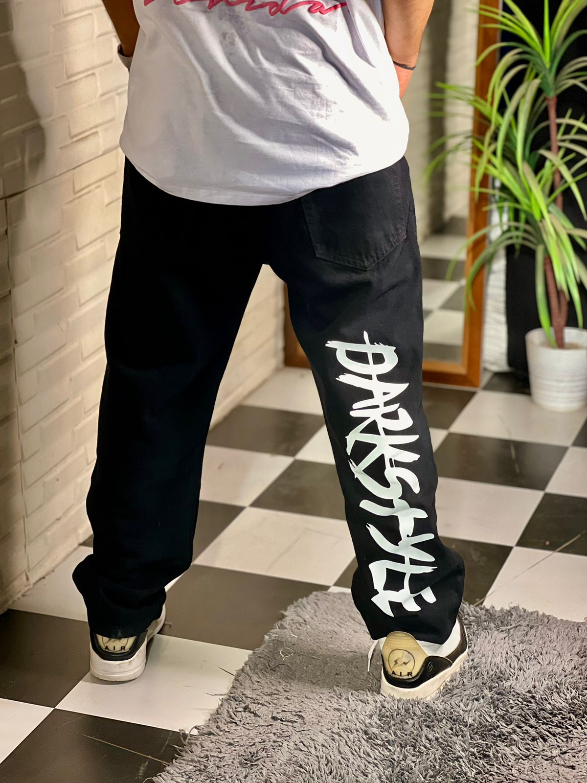 Darkstkyle Z BLack Baggy Jeans For Men