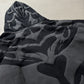 Depth Flame Puff Print Hoodie