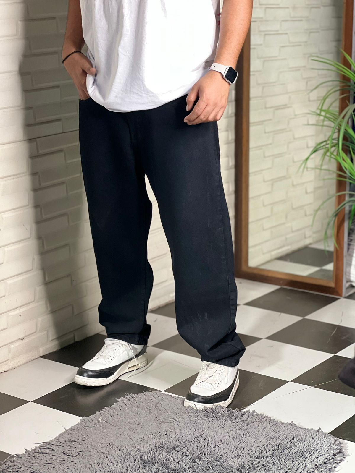 Darkstkyle Z BLack Baggy Jeans For Men