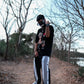 Stylish Black Button Joggers for Mens