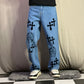 Authentic Cross Sky Blue Denim