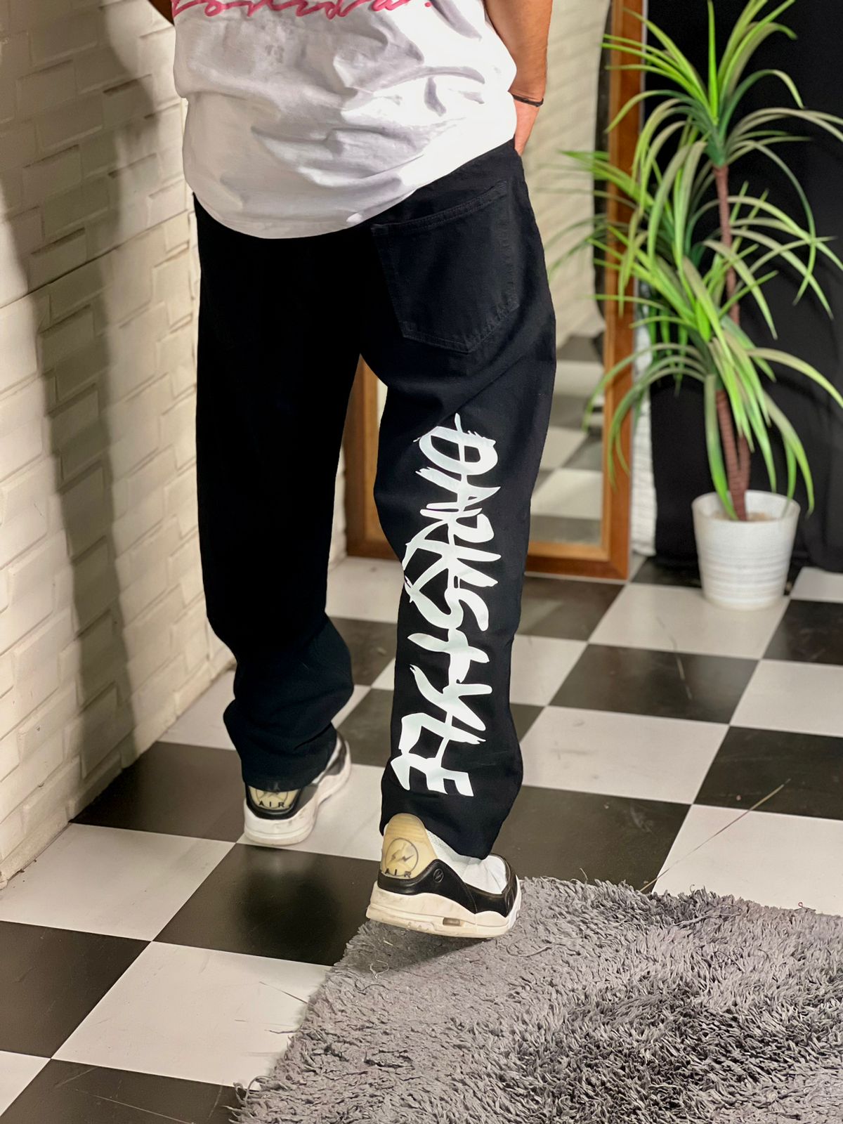 Darkstkyle Z BLack Baggy Jeans For Men