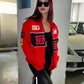 Red Colour Ferrari F1 Racing Jacket