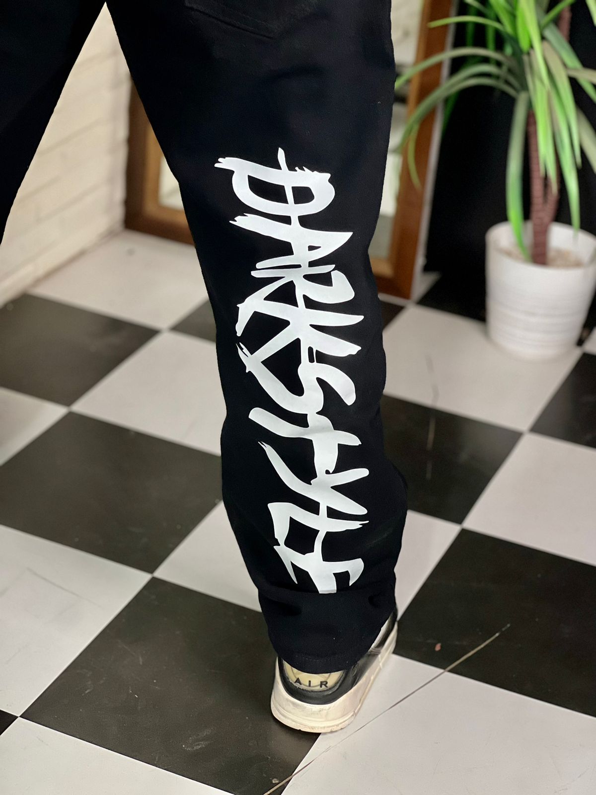 Darkstkyle Z BLack Baggy Jeans For Men