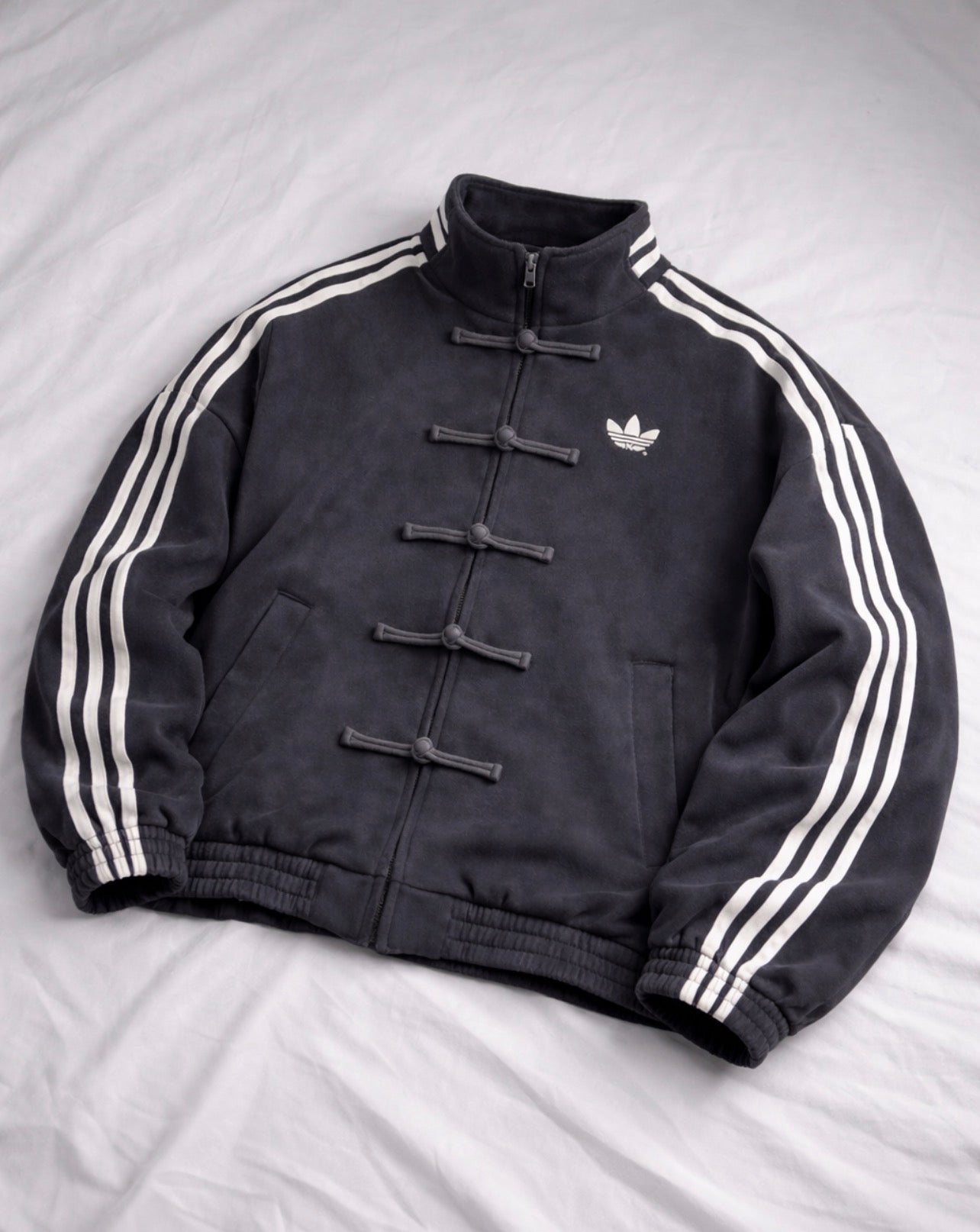 Grey CNY Edition - Luxury Suede Jacket