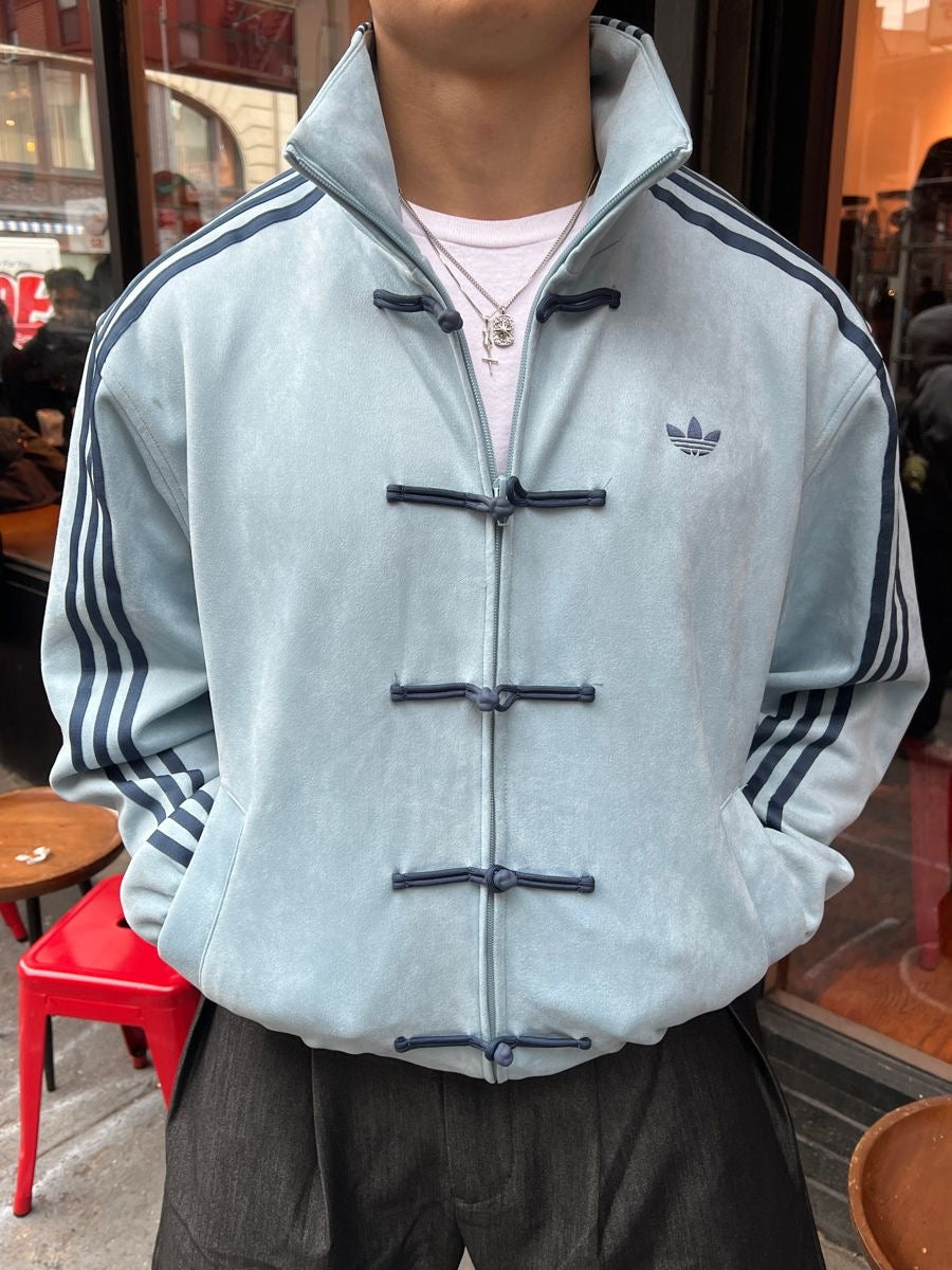 Sky Blue  CNY Edition - Luxury Suede Jacket