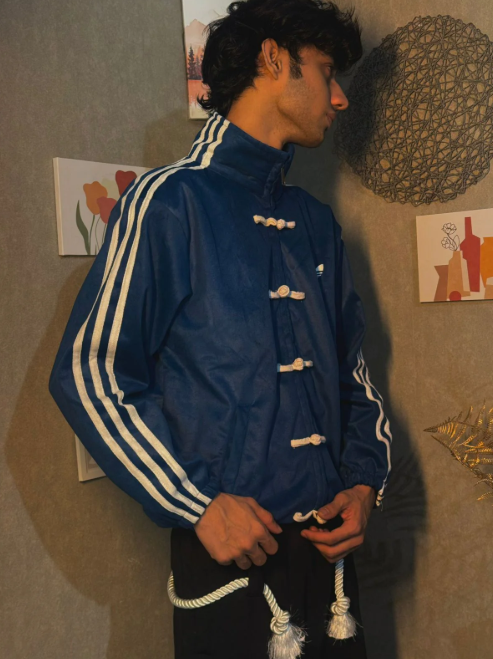 Royal Blue CNY Edition - Luxury Suede Jacket
