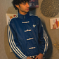 Royal Blue CNY Edition - Luxury Suede Jacket