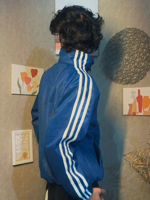 Royal Blue CNY Edition - Luxury Suede Jacket
