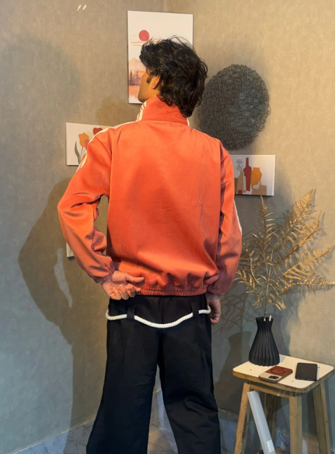 Peach CNY Edition - Luxury Suede Jacket