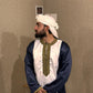 Navy Blue Shrug Turkish Thobes