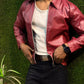 Premium Leather Jacket Collection – Boxy Fit Black & Maroon