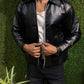 Premium Collection – Black Racing & Boxy Fit Leather Jacket
