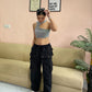Straight Fit Snapbutton Pant