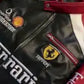  maroon Ferrari leather jacket