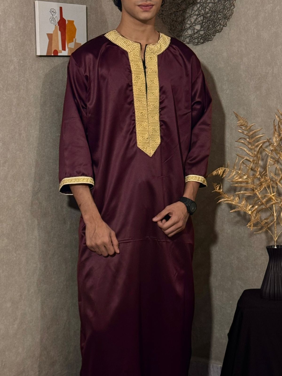 Maroon Turkish Thobes