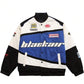 Black Air Cotton Racing Jacket