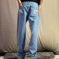 Hardcore Blue Straight Fit Denim Jeans