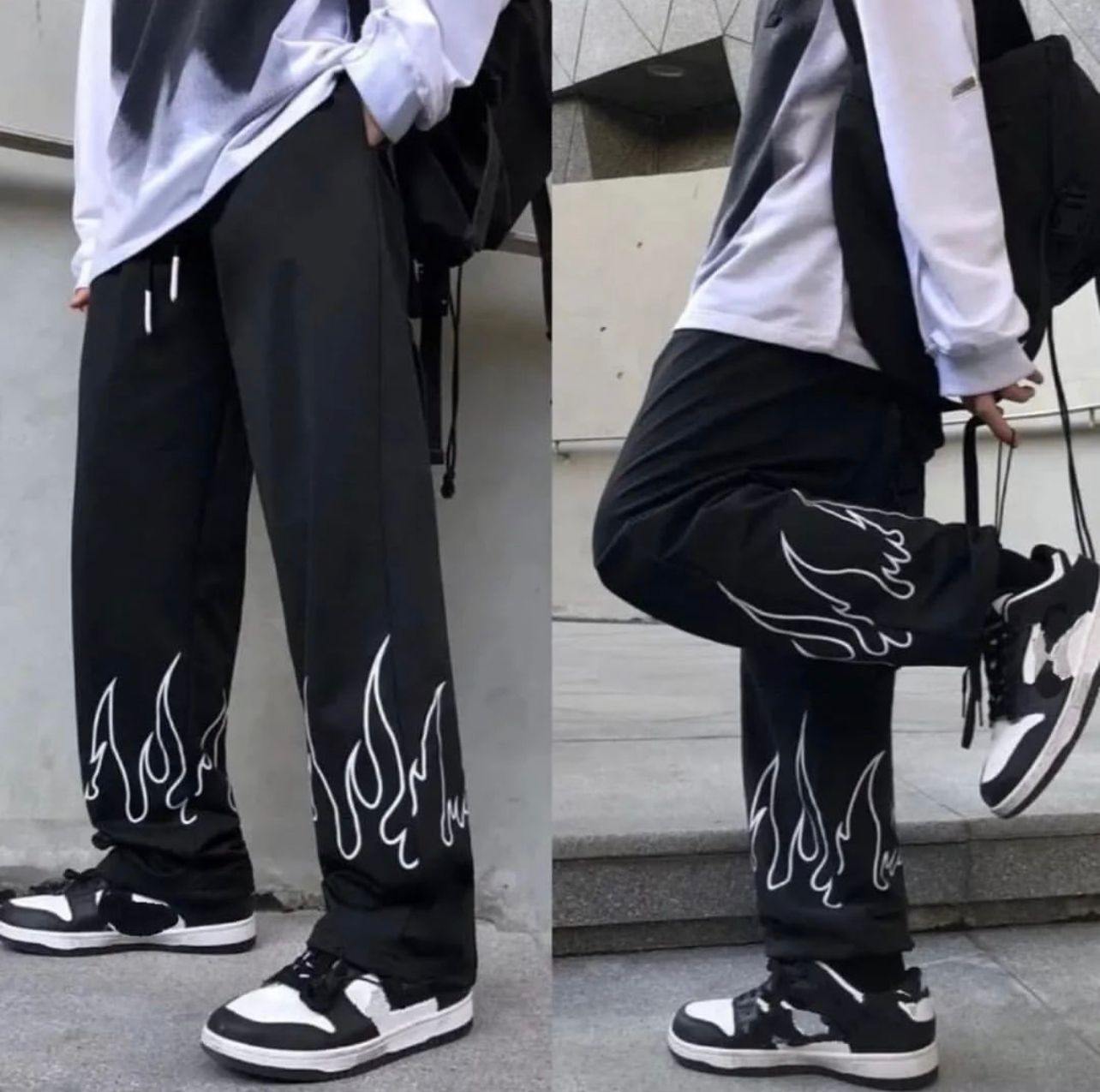 Fire Baggy Fit Trackpant