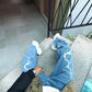 Spark Sky Blue Straight Fit Denim Jeans