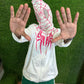 White Spidermen Edition Zipper Hoodie